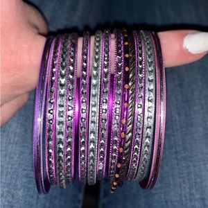 Purple bangles!